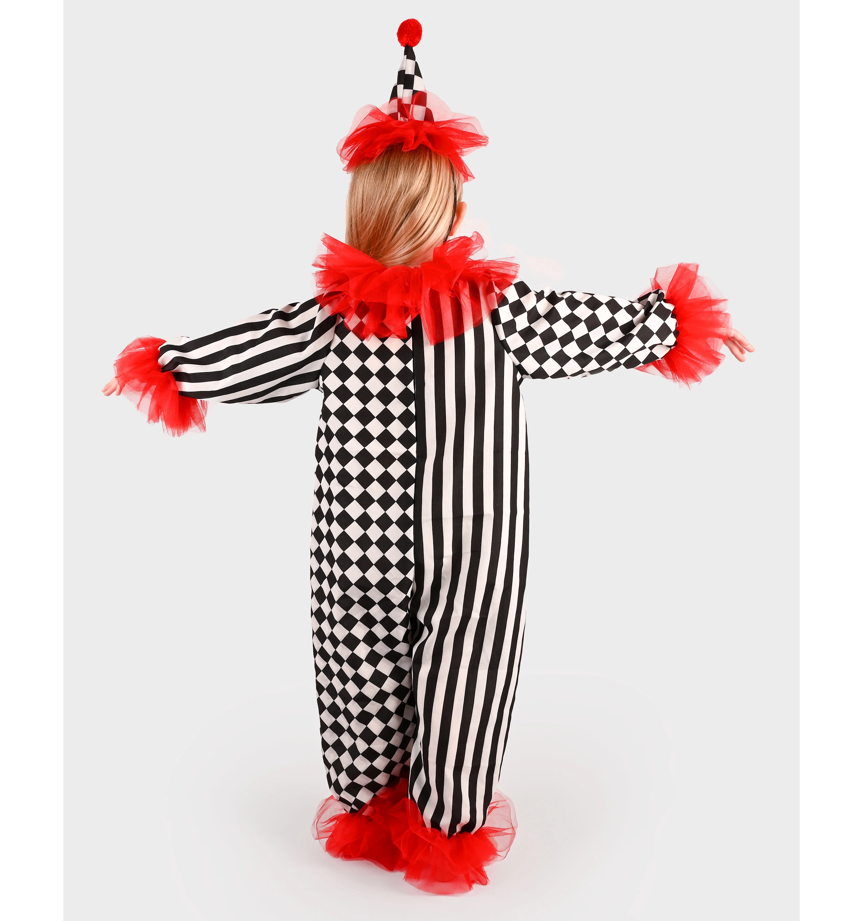 CLOWN COSTUME w HAT 110-116