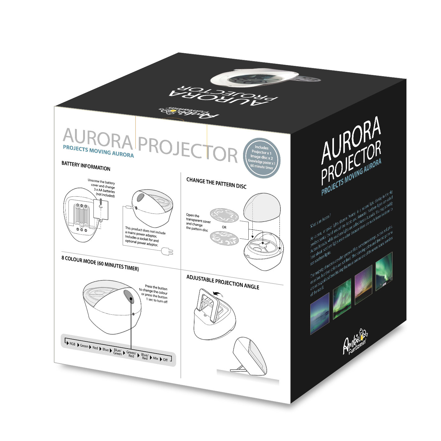 PROJECTOR AURORA B/O