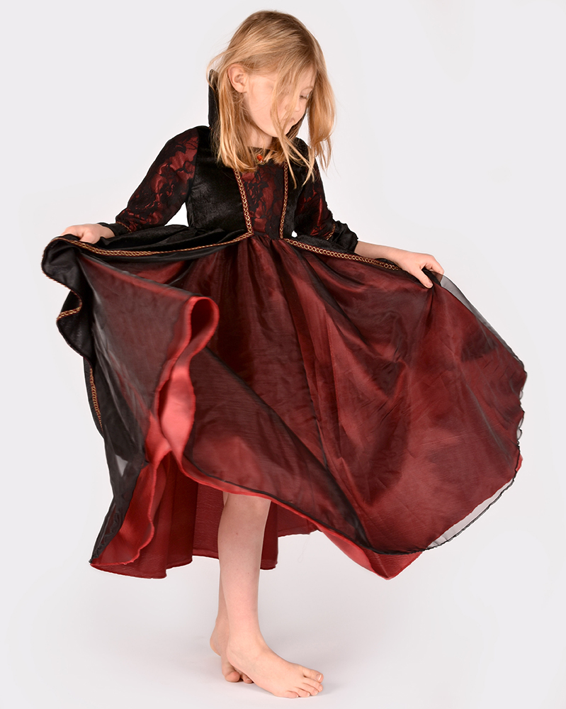 Draculina Kjole 8-10 år