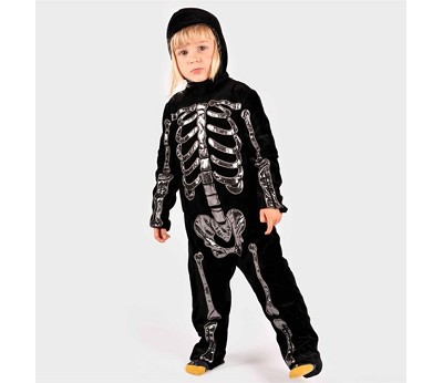 SKELETON JUMPSUIT 110-116 cl 4-5 YEAR