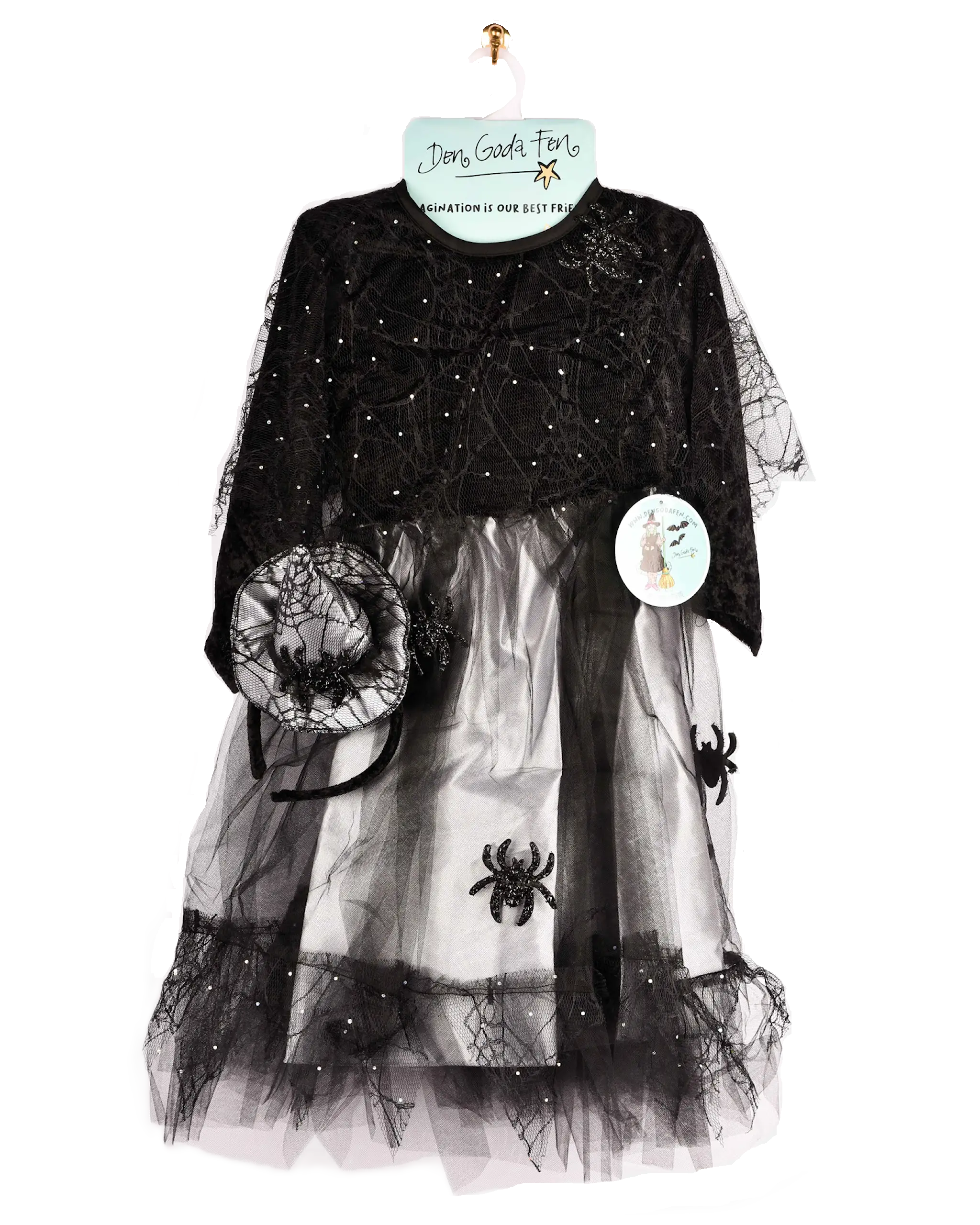 WITCH DRESS w ACC 98-104 CL