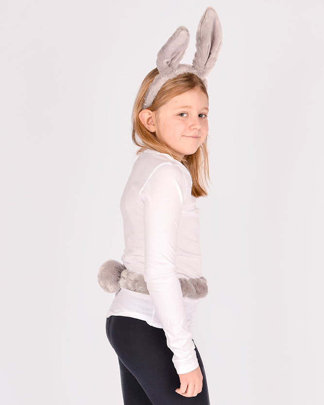 BUNNY EARS AND TAIL one size
