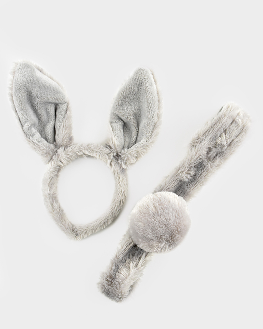 BUNNY EARS AND TAIL one size