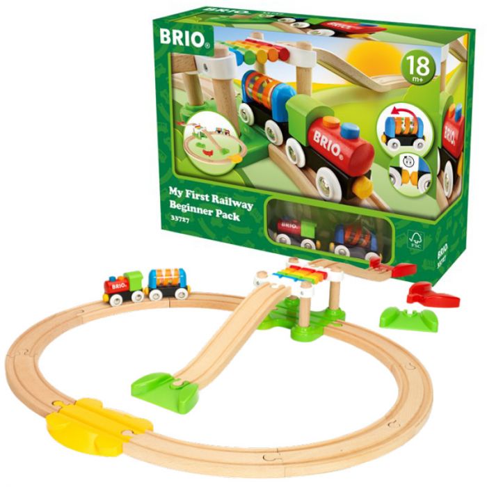 BRIO Min første togbane. 18 deler