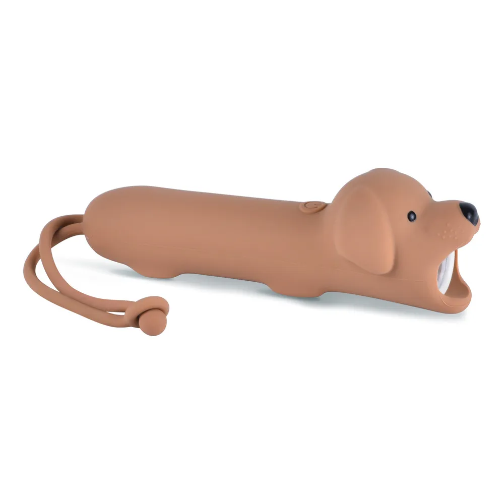 LED-Ficklampa Dog Silicone