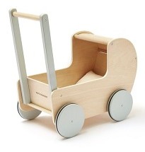 Doll pram natural