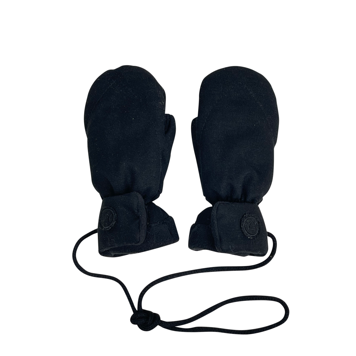 Najell Baby Gloves - Matte Black/0-6 months