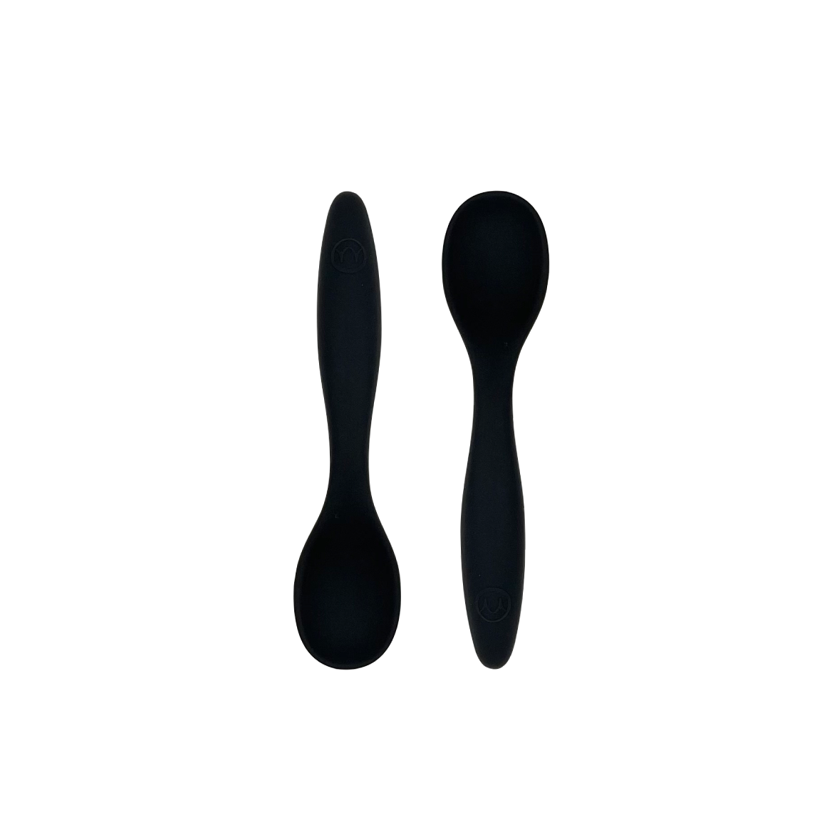 Babyskje 2-pakk i silikon - Satin Black
