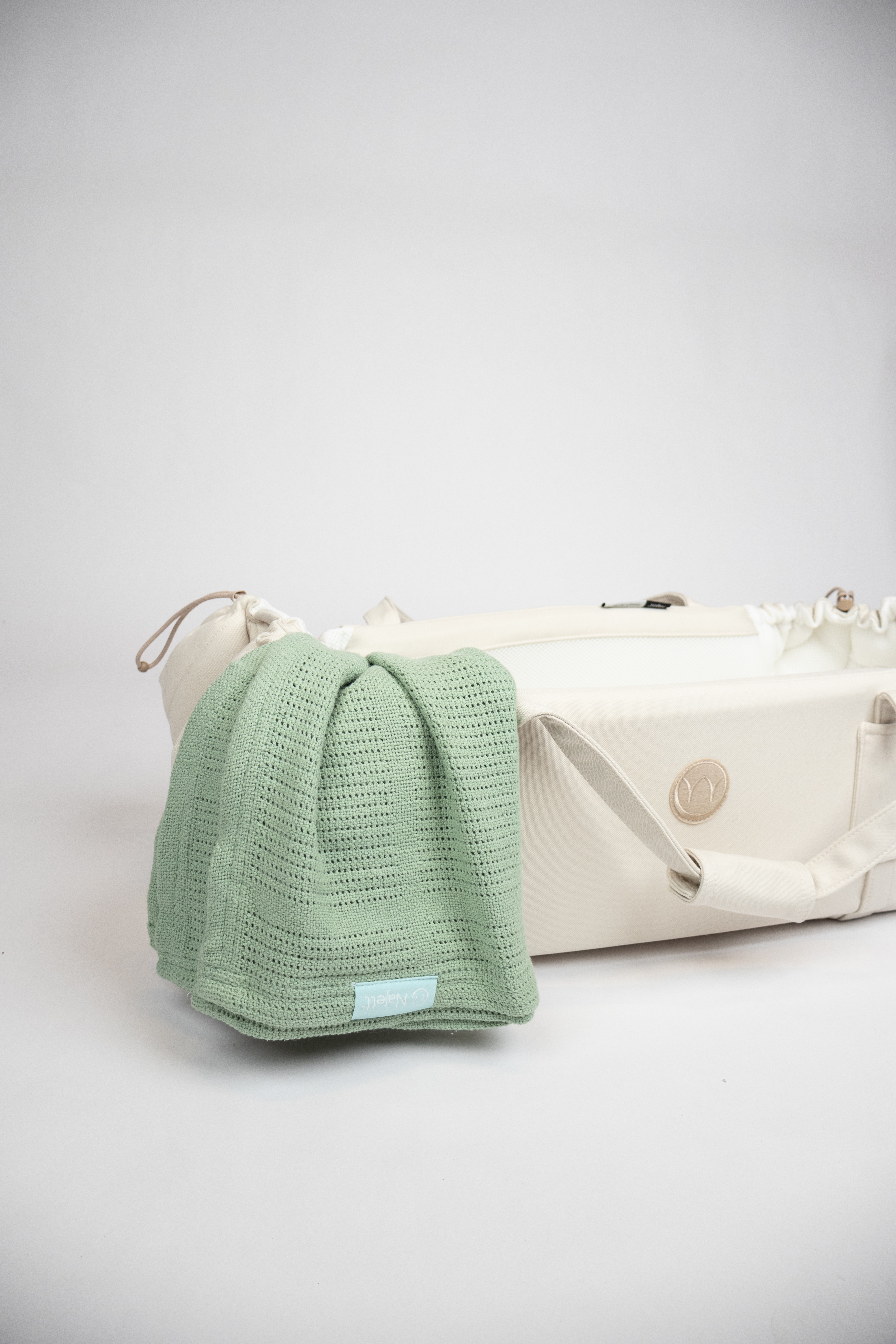 Cellular Blanket - Agave Green