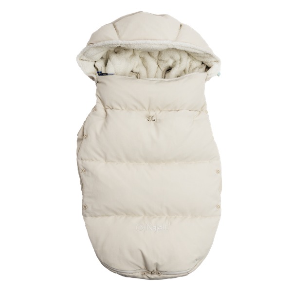 Footmuff Down Oat Beige