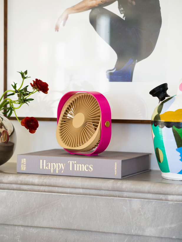 Table fan - Fantastic, Cerise