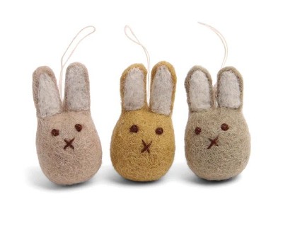 Mini Bunny Clay Colors - Set of 3 - P24