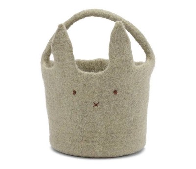 Big Bunny Basket - Dusty Green - P25