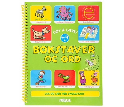 Aktivitetsbok - LEK OG LÆR BOKSTAVER OG ORD