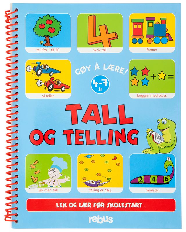 Aktivitetsbok - LEK OG LÆR TALL OG TELLING