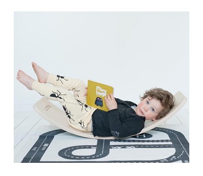 Wobbel Original transparent lacquer felt baby mouse
