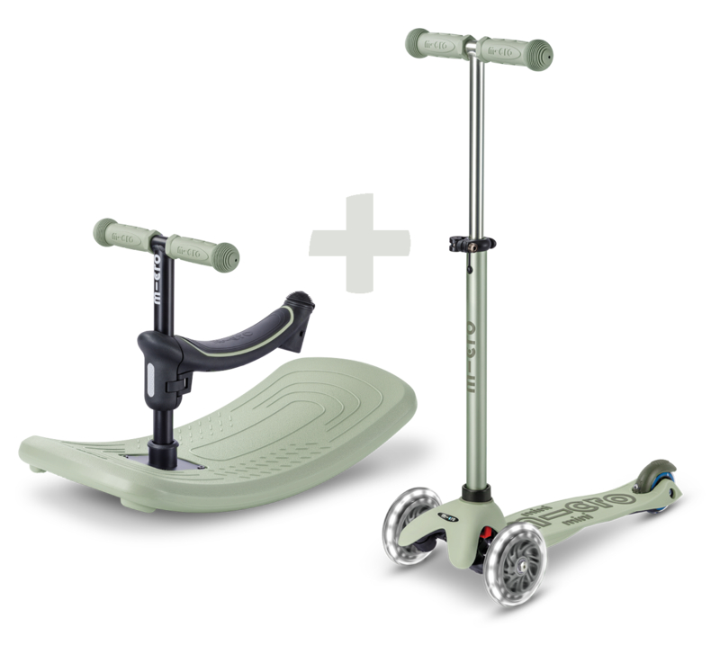 Mini Micro Deluxe Rock & Go LED Olive Sage