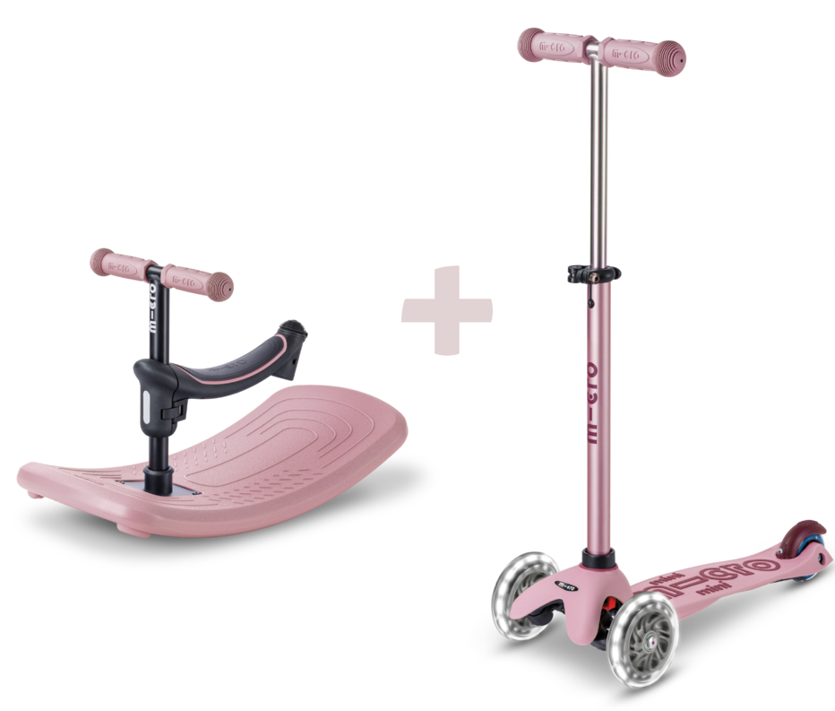 Mini Micro Deluxe Rock & Go LED Dusty Rose