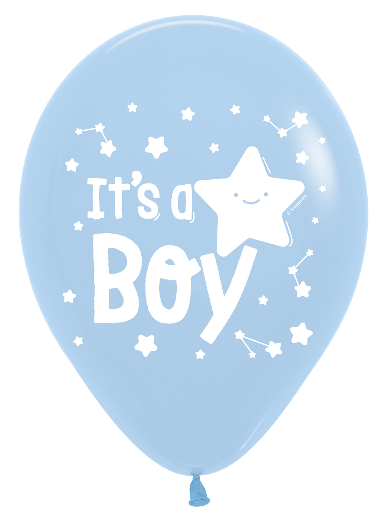 Pastel Matte Blue - 12 Its a Boy stars