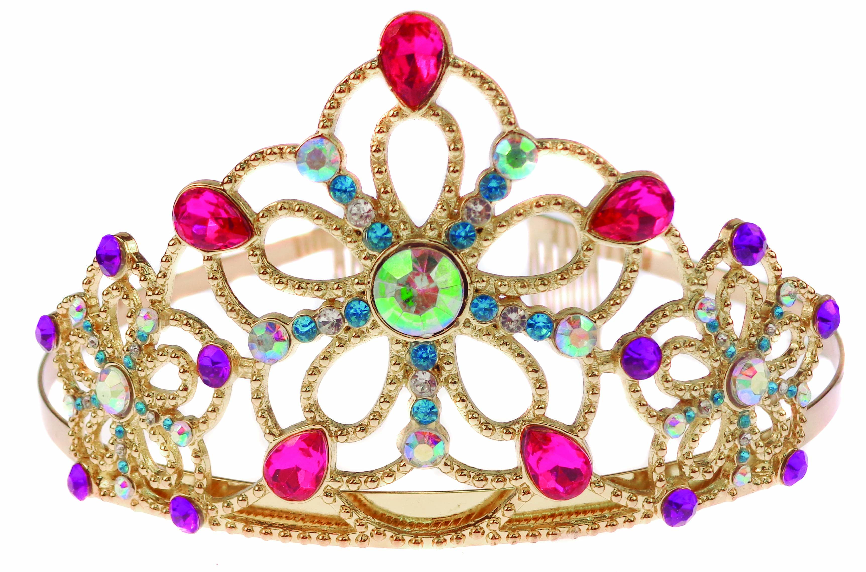Bejewelled metal tiara
