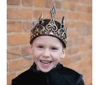 Medieval Crown. Gold/Black