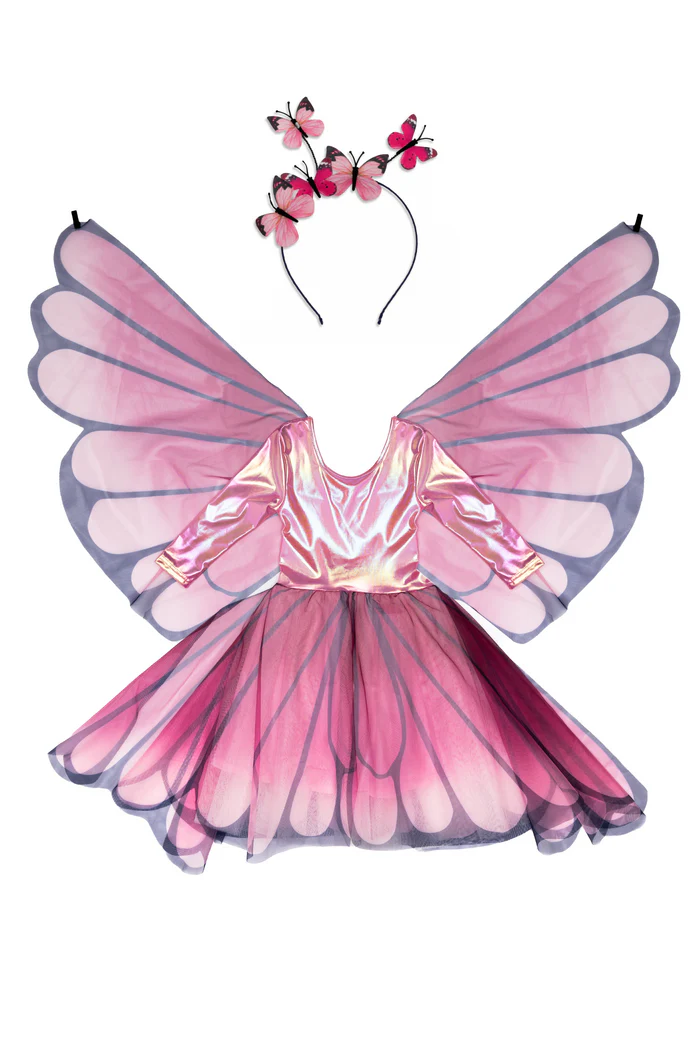 Butterfly Twirl Dress and Wings, SIZE 2-4 years