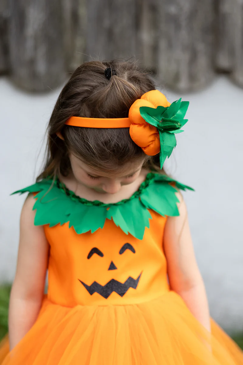 Pumpkin Patch Princess Dress, 4-6 år
