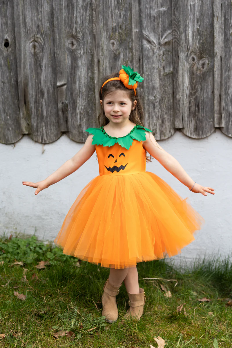 Pumpkin Patch Princess Dress, 4-6 år