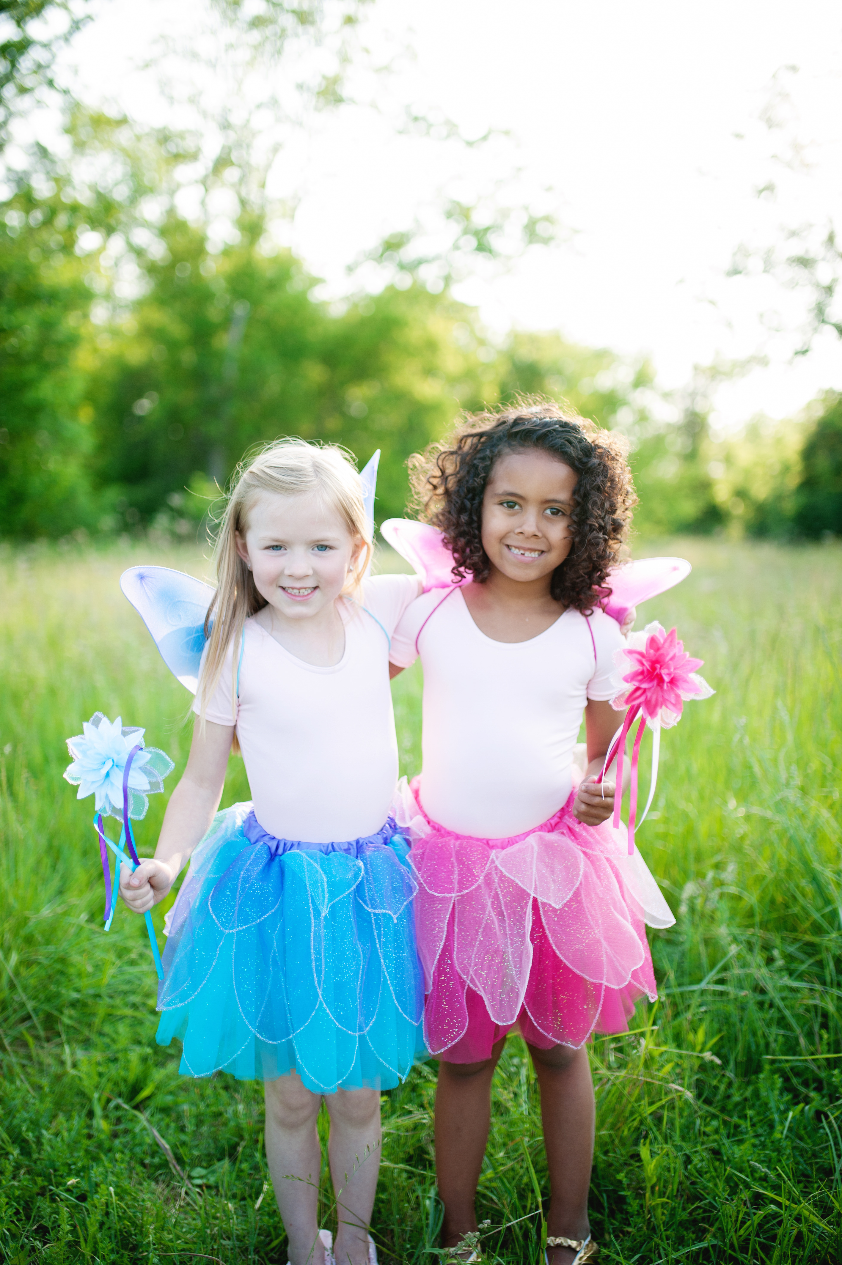 Fancy flutter skirt with wings