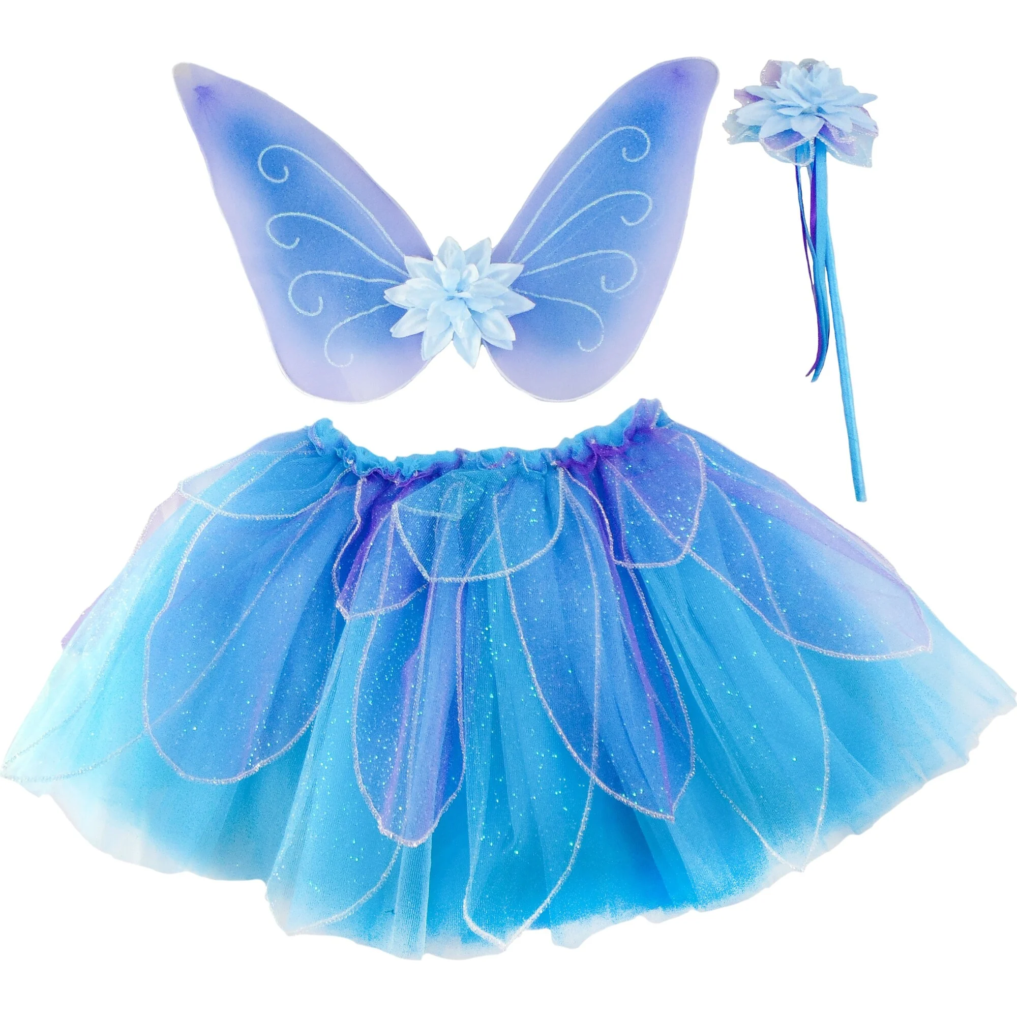 Fancy flutter skirt with wings