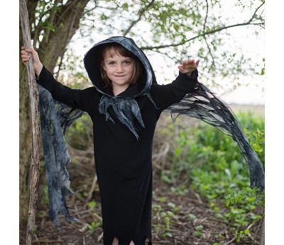 Reaper Cloak. Black. SIZE US  7-8