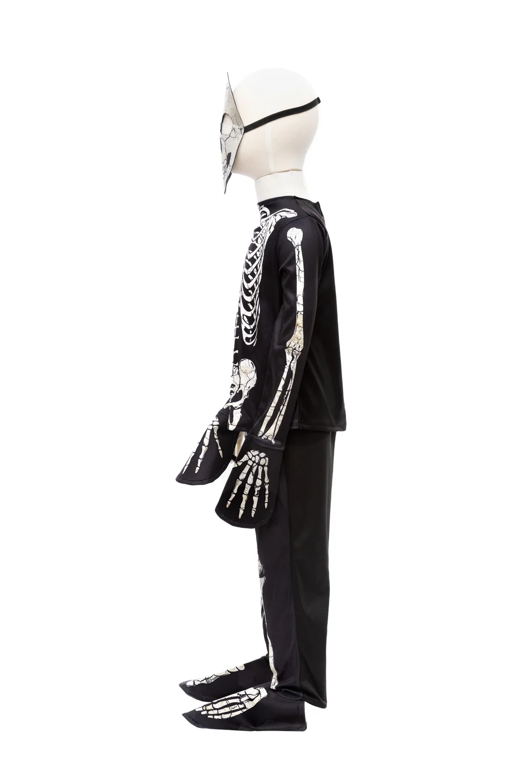 Glow In The Dark Skeleton, Shirt, Pants and Mask, 2-4 years