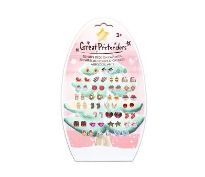 Holiday Sticker Earrings (30 pairs)
