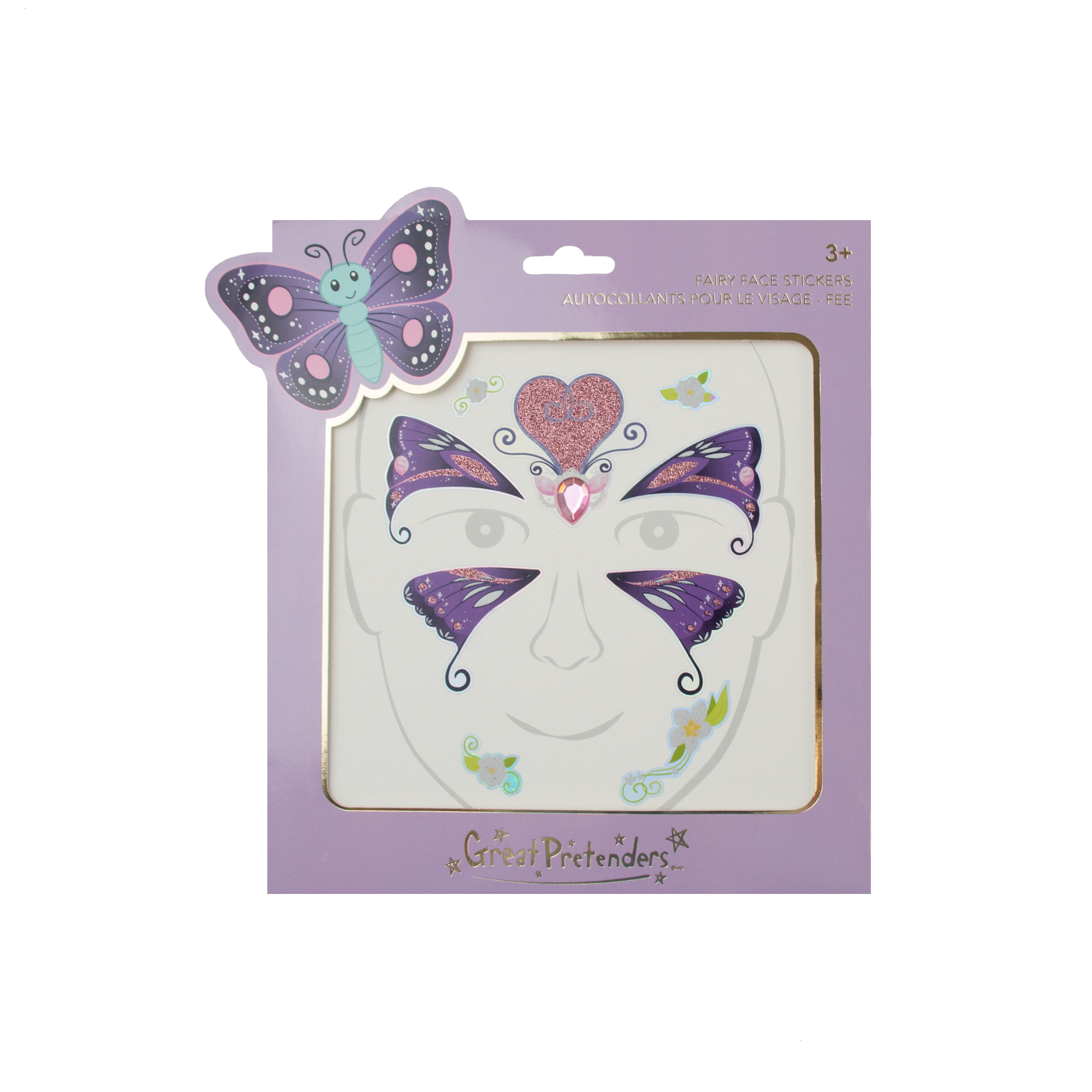 Butterfly Fairy Face Stickers
