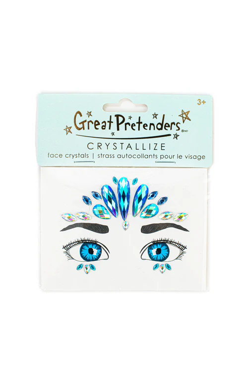 Face Crystals Ocean Mermaid
