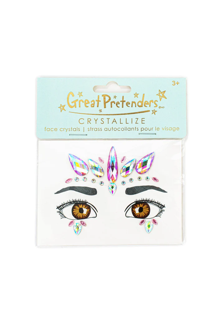 Face Crystals Pink Unicorn