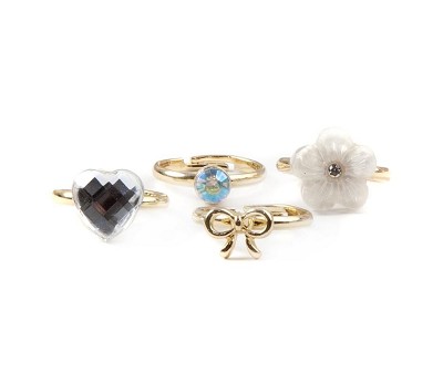 Boutique Sassy Rings. 4 Pcs