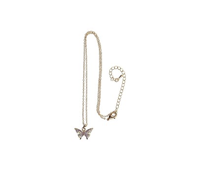 Boutique Butterfly Gem Necklace