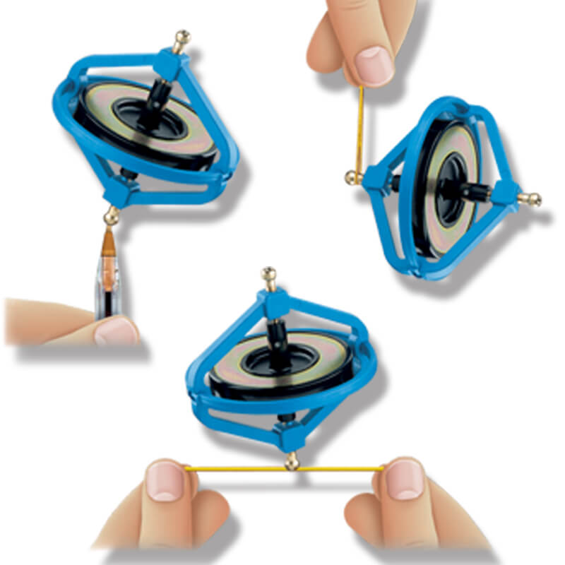 Mini Space Wonder Gyroscope in Display 18 pcs