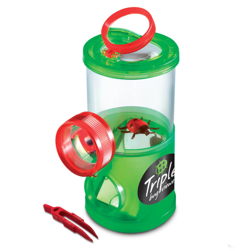 Triple Bug Viewer – 3 way T-Color in Display 12 pcs