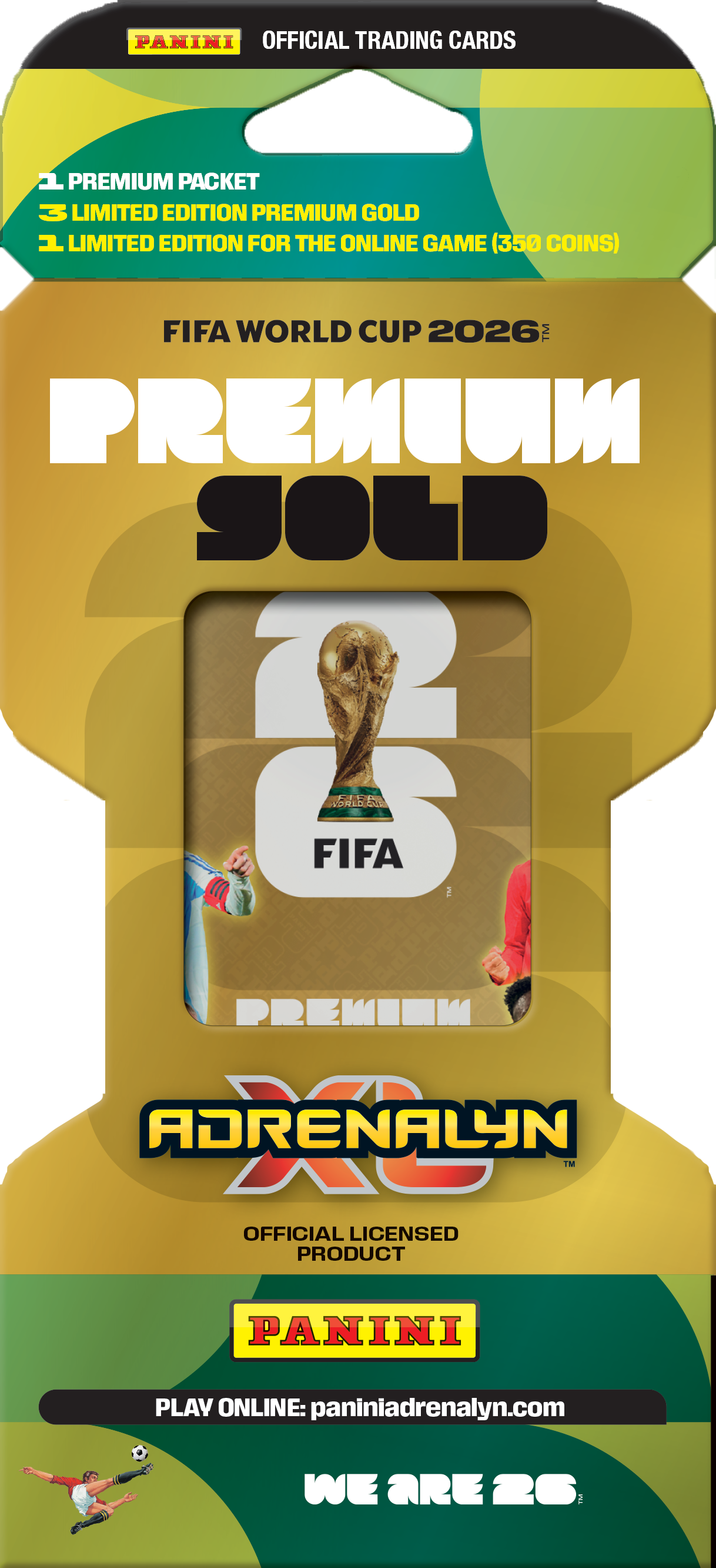 World Cup 2026 Premium Gold Booster