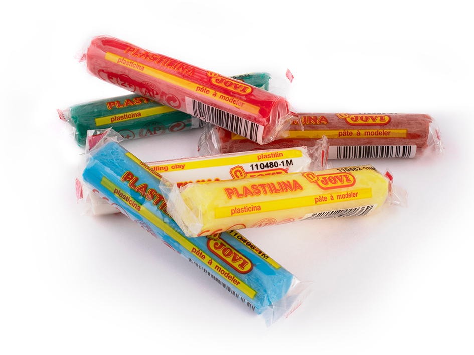 Jovi Plastilina Sett med 6 farger
