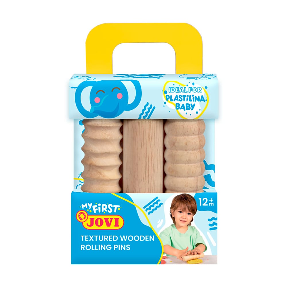 Jovi My First Plastilina – 3 kjevler i tre