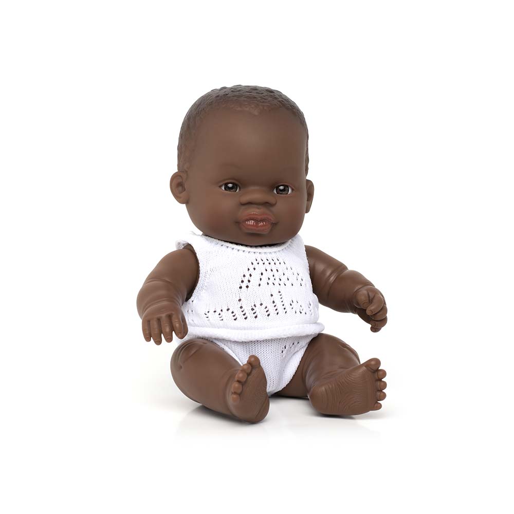Baby Doll African Boy 21Cm