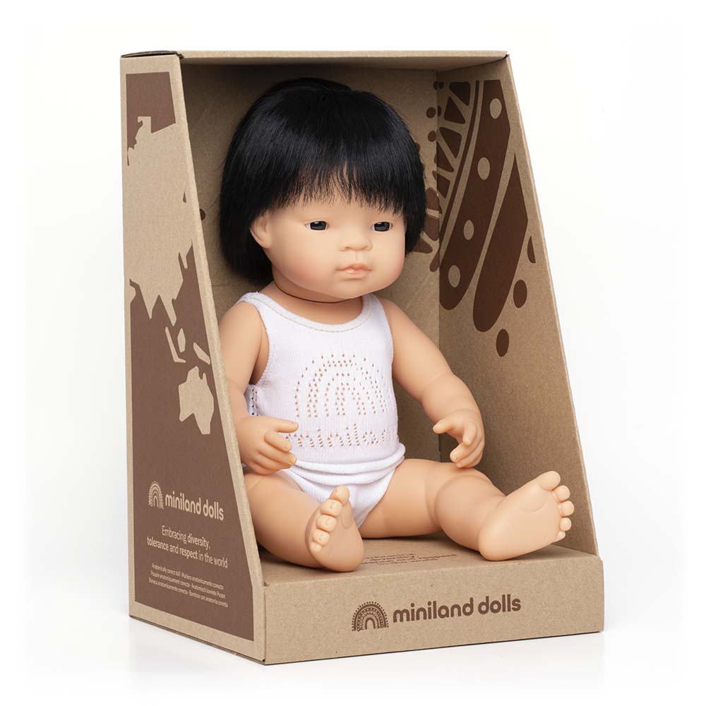 Baby Doll Asian Boy 38 Cm