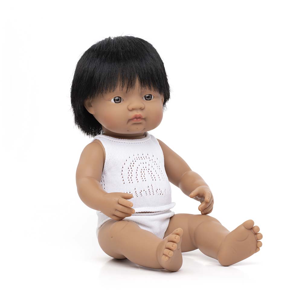 Baby Doll Hispanic Boy 38Cm