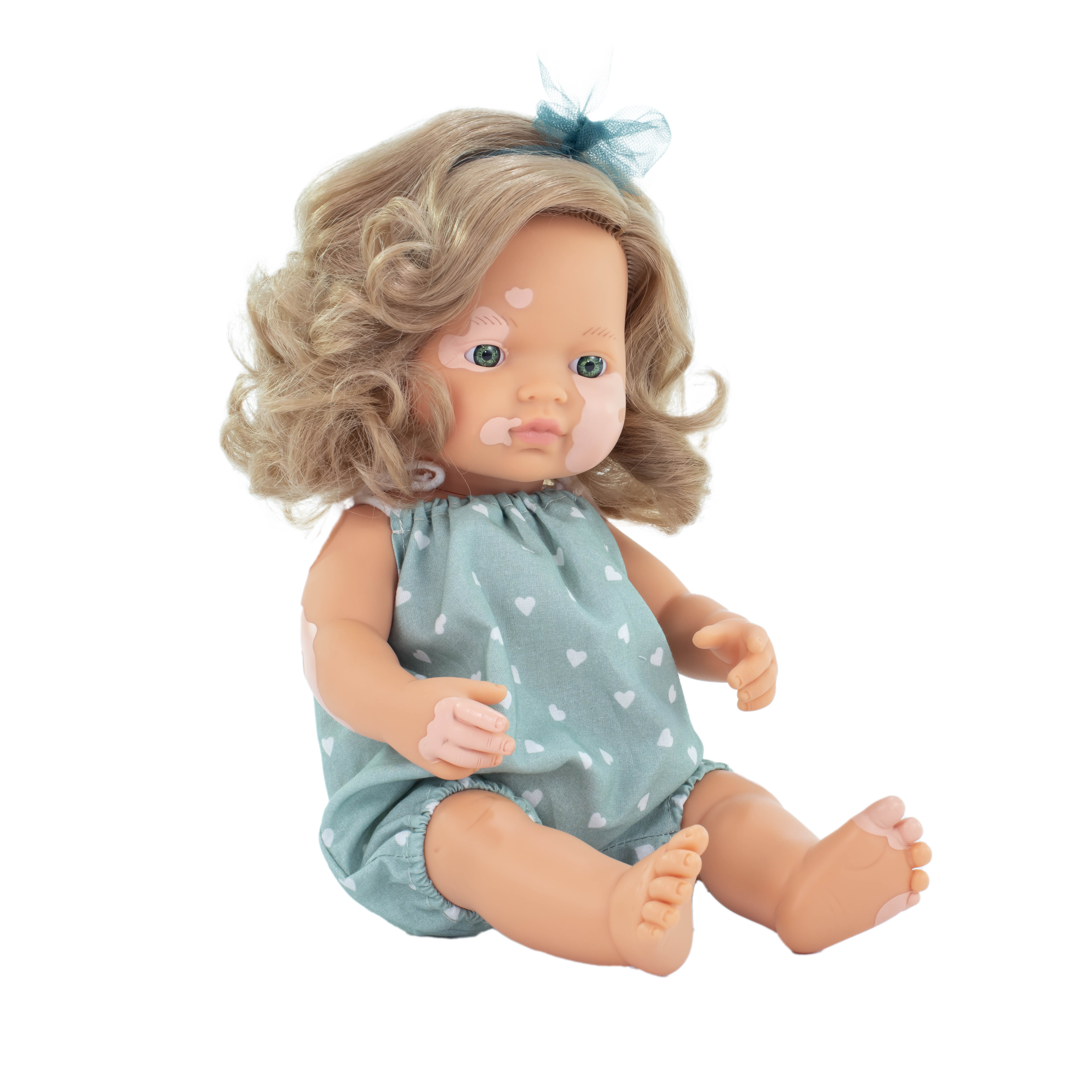 MF&M BABY DOLL GIRL W/VITILIGO 38CM