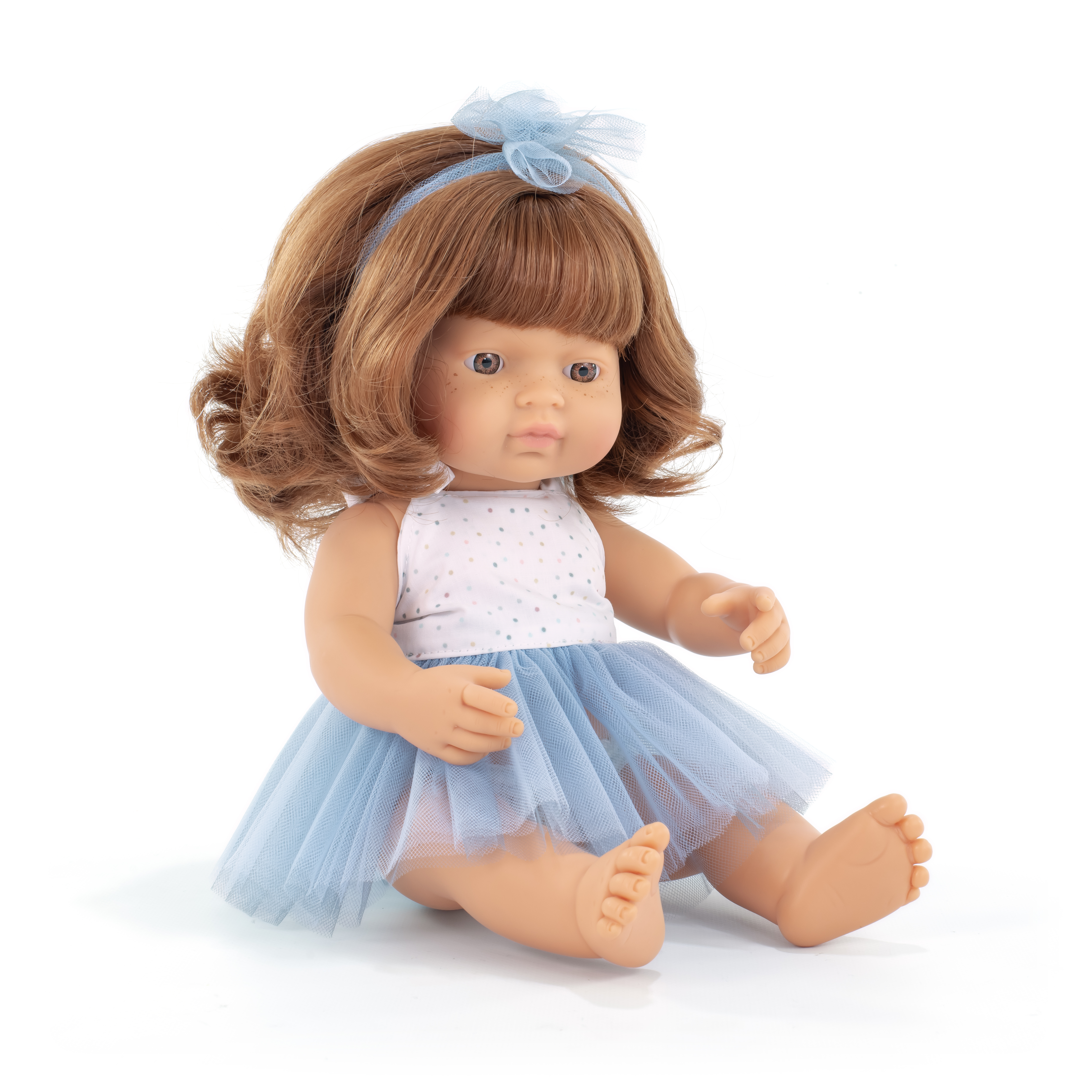 MF&ME BABY DOLL REDHEAD GIRL 38CM