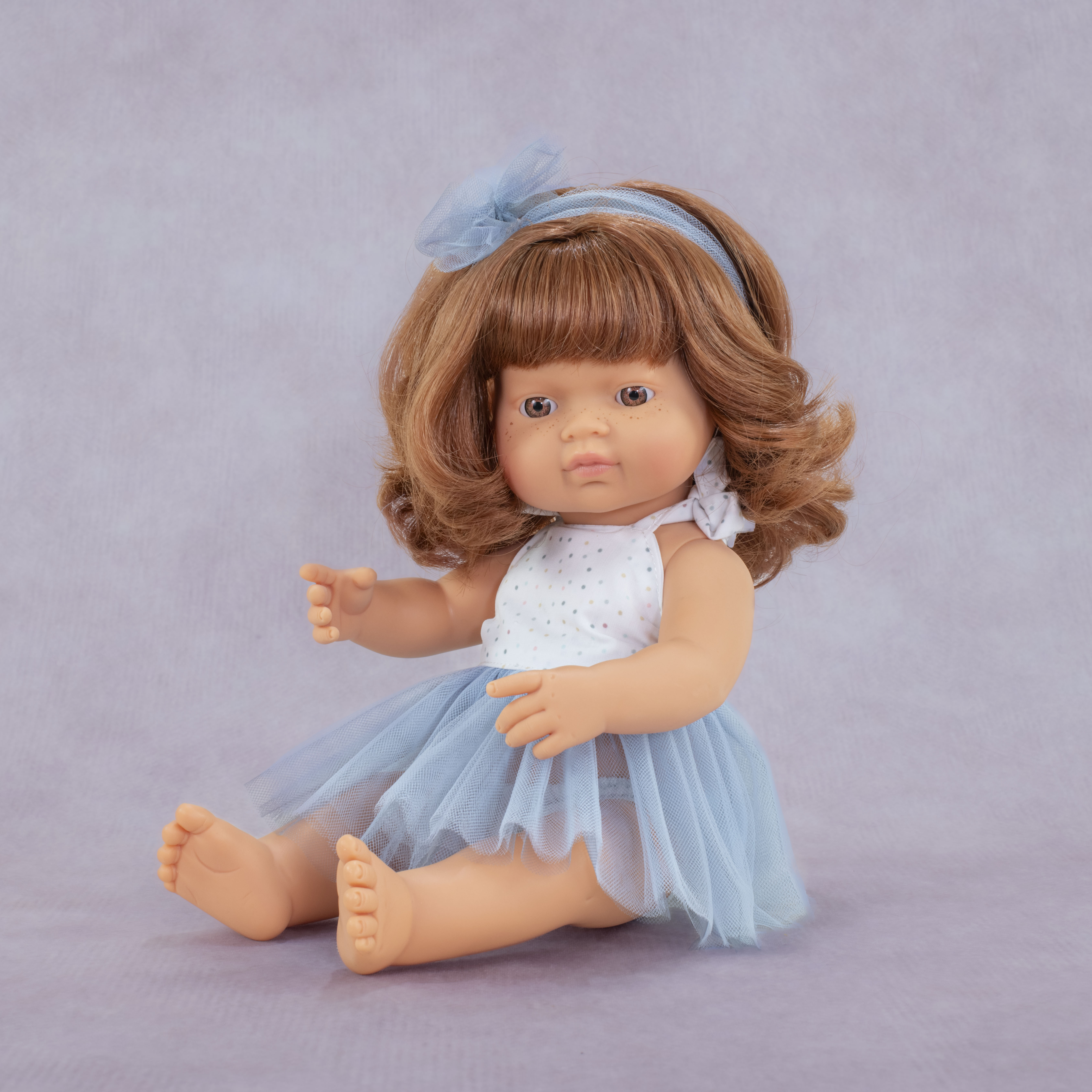 MF&ME BABY DOLL REDHEAD GIRL 38CM