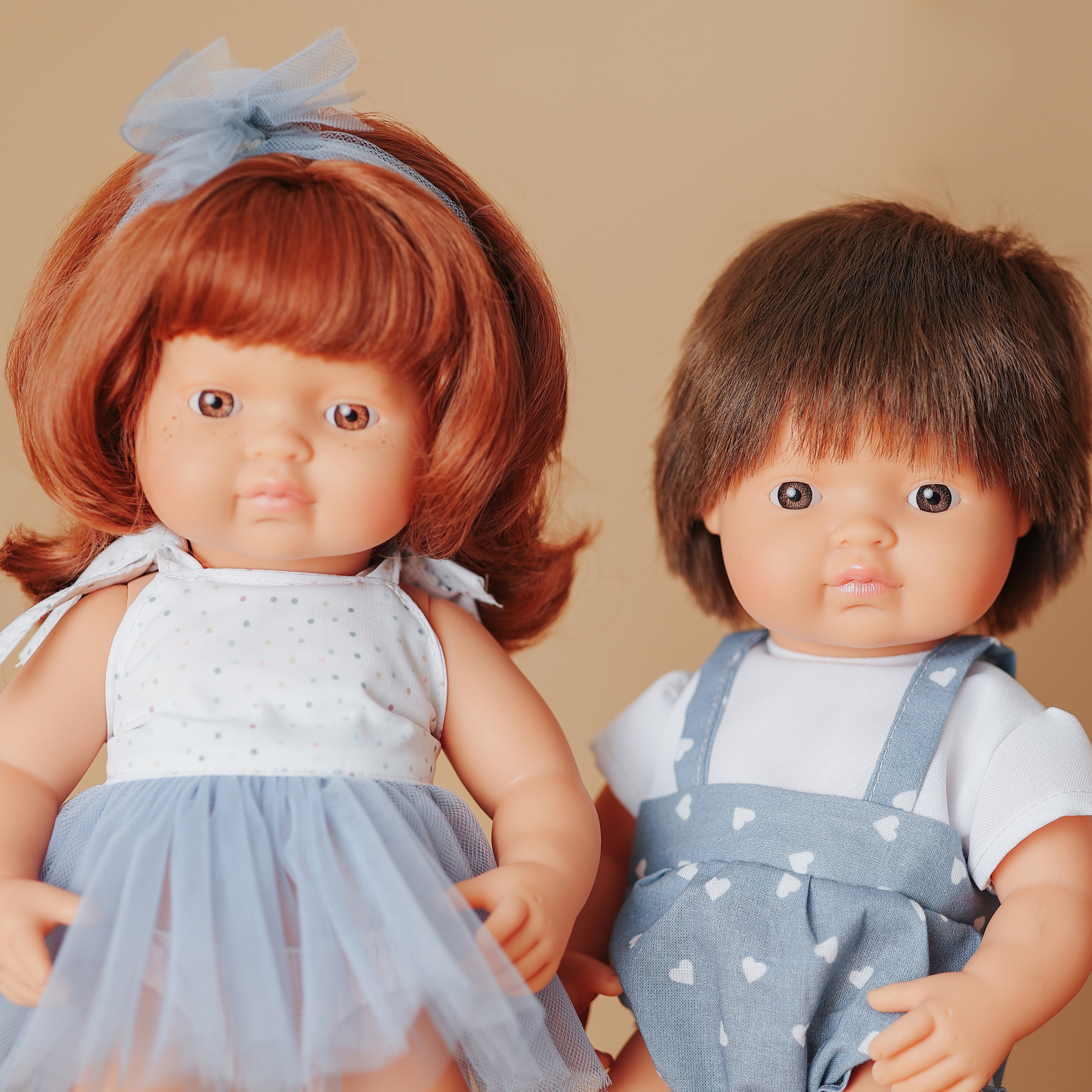 MF&ME BABY DOLL REDHEAD GIRL 38CM